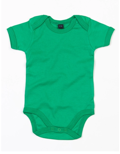 Baby Bodysuit zum Besticken und Bedrucken in der Farbe Kelly Green mit Ihren Logo, Schriftzug oder Motiv.
