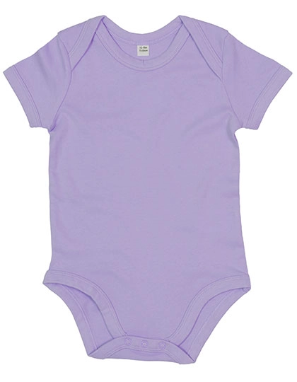 Baby Bodysuit zum Besticken und Bedrucken in der Farbe Lavender mit Ihren Logo, Schriftzug oder Motiv.