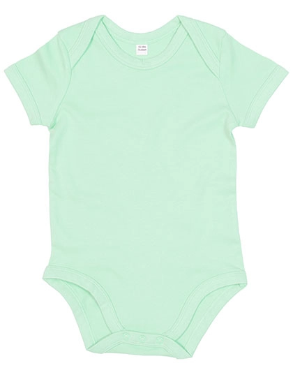 Baby Bodysuit zum Besticken und Bedrucken in der Farbe Mint mit Ihren Logo, Schriftzug oder Motiv.