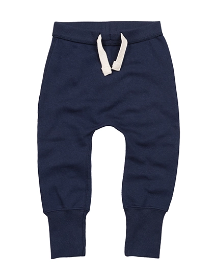 Baby Sweatpants zum Besticken und Bedrucken in der Farbe Nautical Navy mit Ihren Logo, Schriftzug oder Motiv.