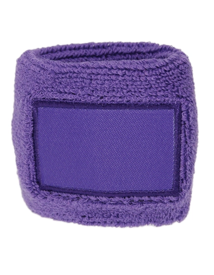 Schweißarmband zum Besticken und Bedrucken in der Farbe Purple mit Ihren Logo, Schriftzug oder Motiv.