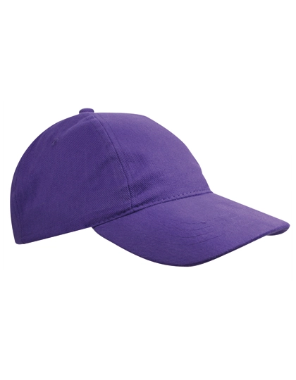 Kids´ Brushed Cap zum Besticken und Bedrucken in der Farbe Purple mit Ihren Logo, Schriftzug oder Motiv.