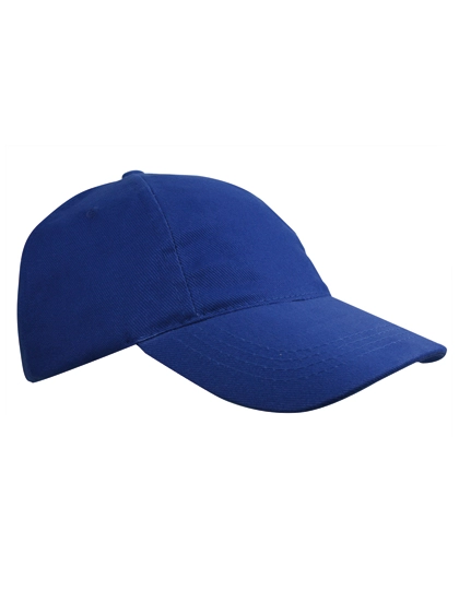 Kids´ Brushed Cap zum Besticken und Bedrucken in der Farbe Royal Blue mit Ihren Logo, Schriftzug oder Motiv.