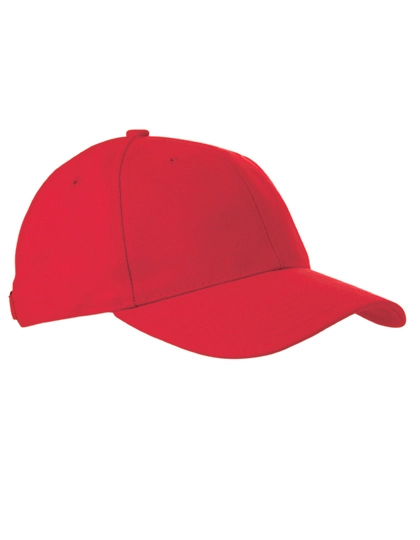 Heavy Brushed Cap zum Besticken und Bedrucken in der Farbe Red mit Ihren Logo, Schriftzug oder Motiv.
