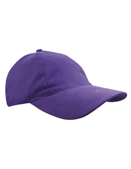 Brushed Promo Cap zum Besticken und Bedrucken in der Farbe Purple mit Ihren Logo, Schriftzug oder Motiv.