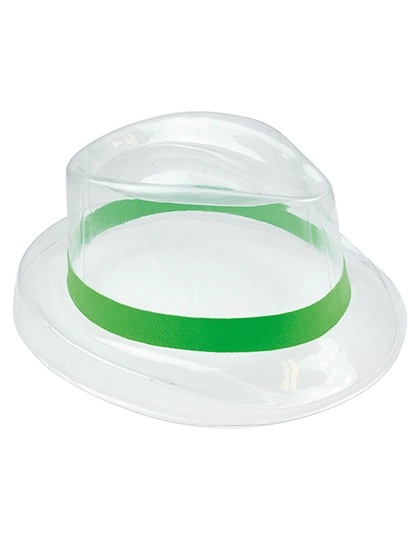 Hutband zum Besticken und Bedrucken in der Farbe Lime Green mit Ihren Logo, Schriftzug oder Motiv.