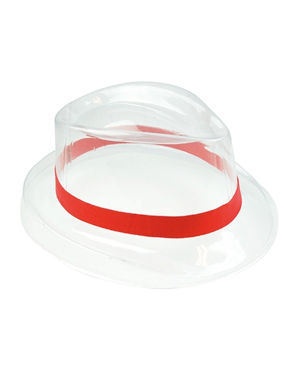 Hutband zum Besticken und Bedrucken in der Farbe Red mit Ihren Logo, Schriftzug oder Motiv.