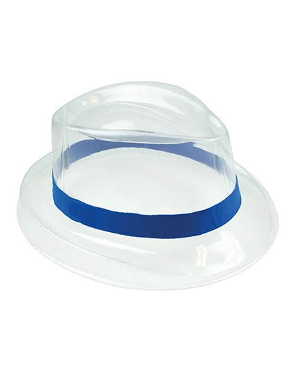 Hutband zum Besticken und Bedrucken in der Farbe Royal Blue mit Ihren Logo, Schriftzug oder Motiv.