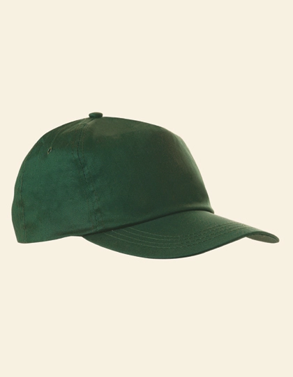 Baumwoll-Cap zum Besticken und Bedrucken in der Farbe Dark Green mit Ihren Logo, Schriftzug oder Motiv.