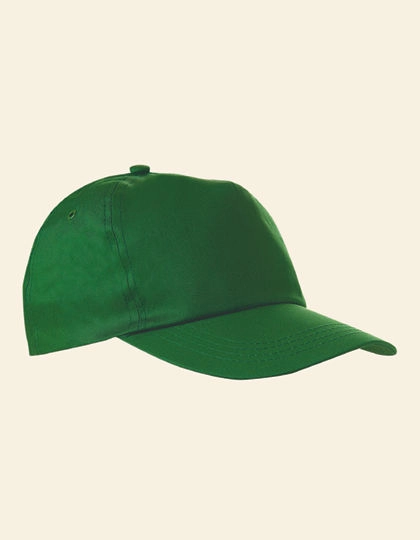 Baumwoll-Cap zum Besticken und Bedrucken in der Farbe Green mit Ihren Logo, Schriftzug oder Motiv.