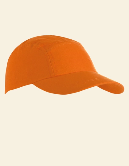 Kids´ Sports Cap zum Besticken und Bedrucken in der Farbe Orange mit Ihren Logo, Schriftzug oder Motiv.