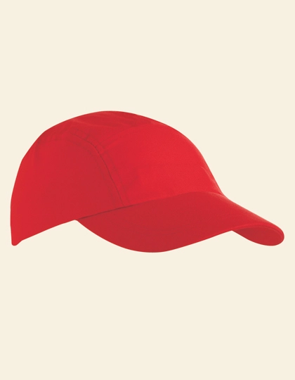 Kids´ Sports Cap zum Besticken und Bedrucken in der Farbe Red mit Ihren Logo, Schriftzug oder Motiv.