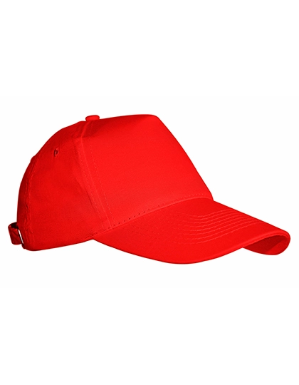 Original Cap zum Besticken und Bedrucken in der Farbe Red mit Ihren Logo, Schriftzug oder Motiv.