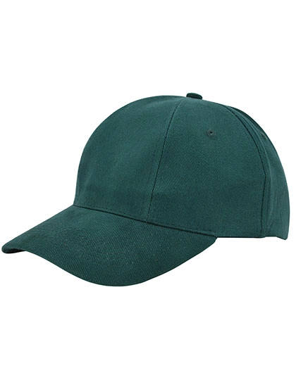Baumwoll-Cap Low Profile/Brushed zum Besticken und Bedrucken in der Farbe Bottle Green mit Ihren Logo, Schriftzug oder Motiv.