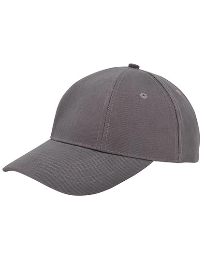 Baumwoll-Cap Low Profile/Brushed zum Besticken und Bedrucken in der Farbe Dark Grey mit Ihren Logo, Schriftzug oder Motiv.