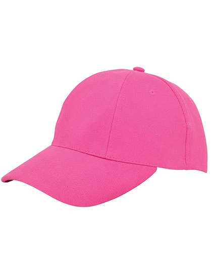 Baumwoll-Cap Low Profile/Brushed zum Besticken und Bedrucken in der Farbe Pink mit Ihren Logo, Schriftzug oder Motiv.