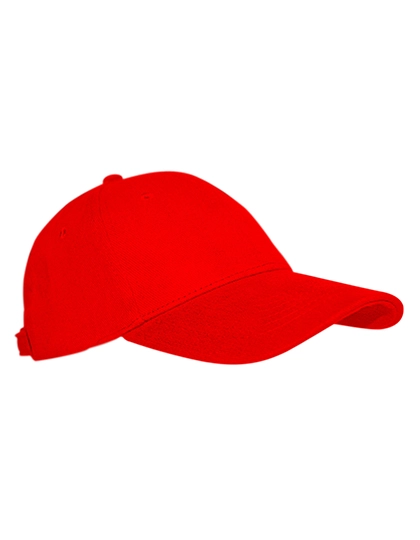Raver Cap zum Besticken und Bedrucken in der Farbe Red mit Ihren Logo, Schriftzug oder Motiv.