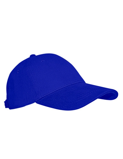 Raver Cap zum Besticken und Bedrucken in der Farbe Royal Blue mit Ihren Logo, Schriftzug oder Motiv.