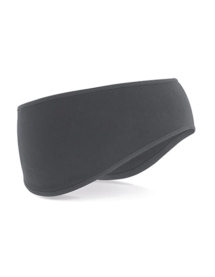 Softshell Sports Tech Headband zum Besticken und Bedrucken in der Farbe Graphite Grey mit Ihren Logo, Schriftzug oder Motiv.