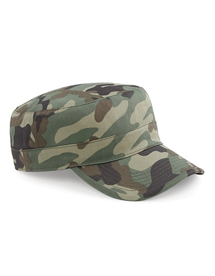Camo Army Cap zum Besticken und Bedrucken in der Farbe Jungle Camo mit Ihren Logo, Schriftzug oder Motiv.
