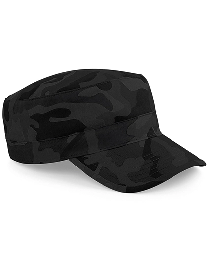 Camo Army Cap zum Besticken und Bedrucken in der Farbe Midnight Camo mit Ihren Logo, Schriftzug oder Motiv.