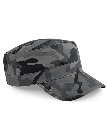 Camo Army Cap zum Besticken und Bedrucken in der Farbe Urban Camo mit Ihren Logo, Schriftzug oder Motiv.