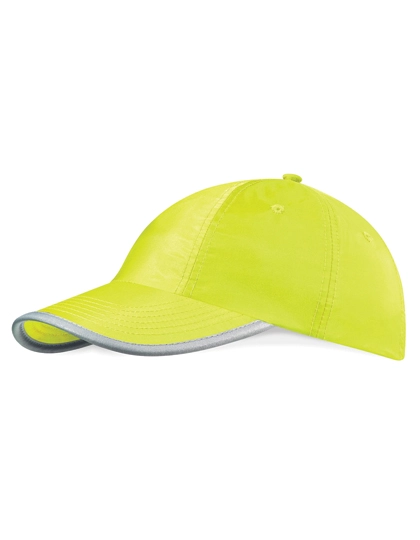 Enhanced-Viz Cap zum Besticken und Bedrucken in der Farbe Fluorescent Yellow mit Ihren Logo, Schriftzug oder Motiv.