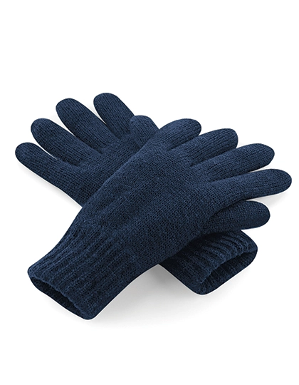 Classic Thinsulate™ Gloves zum Besticken und Bedrucken in der Farbe French Navy mit Ihren Logo, Schriftzug oder Motiv.