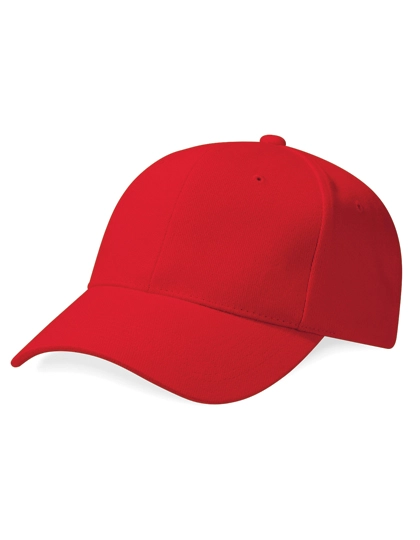 Pro-Style Heavy Brushed Cotton Cap zum Besticken und Bedrucken in der Farbe Classic Red mit Ihren Logo, Schriftzug oder Motiv.