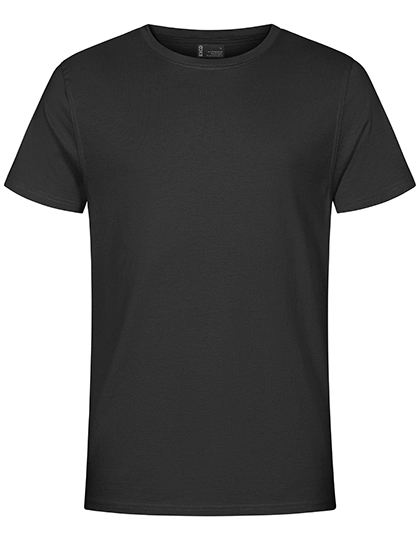Men´s T-Shirt zum Besticken und Bedrucken in der Farbe Charcoal (Solid) mit Ihren Logo, Schriftzug oder Motiv.
