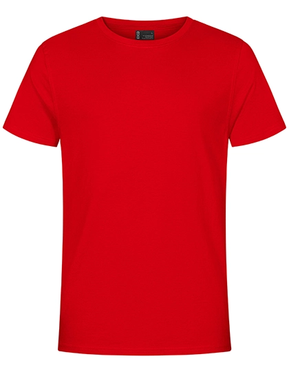 Men´s T-Shirt zum Besticken und Bedrucken in der Farbe Fire Red mit Ihren Logo, Schriftzug oder Motiv.