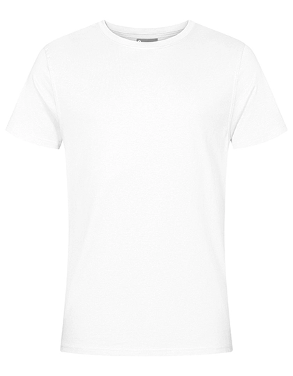 Men´s T-Shirt zum Besticken und Bedrucken in der Farbe White mit Ihren Logo, Schriftzug oder Motiv.