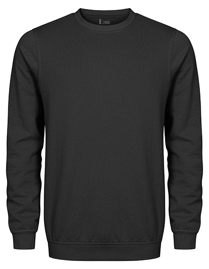 Unisex Sweater zum Besticken und Bedrucken in der Farbe Charcoal (Solid) mit Ihren Logo, Schriftzug oder Motiv.