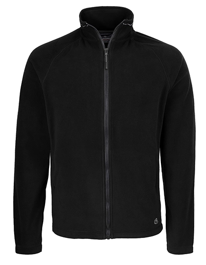 Expert Corey 200 Fleece Jacket zum Besticken und Bedrucken in der Farbe Black mit Ihren Logo, Schriftzug oder Motiv.