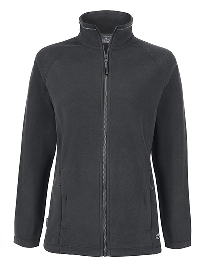 Expert Womens Miska 200 Fleece Jacket zum Besticken und Bedrucken in der Farbe Carbon Grey mit Ihren Logo, Schriftzug oder Motiv.