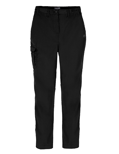 Expert Womens Kiwi Trousers zum Besticken und Bedrucken in der Farbe Black mit Ihren Logo, Schriftzug oder Motiv.