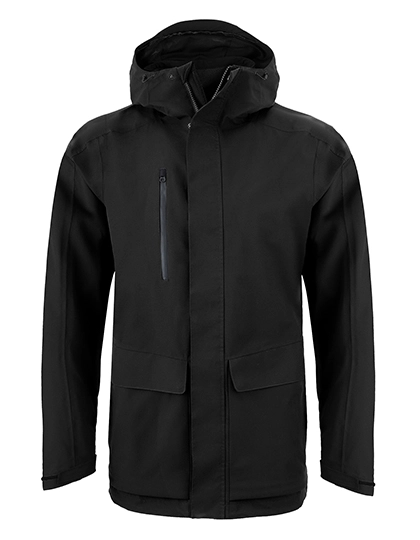 Expert Kiwi Pro Stretch 3in1 Jacket zum Besticken und Bedrucken in der Farbe Black mit Ihren Logo, Schriftzug oder Motiv.