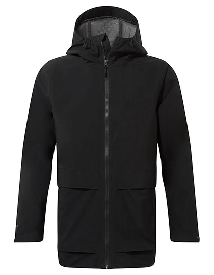 Expert GORE-TEX® Jacket zum Besticken und Bedrucken in der Farbe Black mit Ihren Logo, Schriftzug oder Motiv.