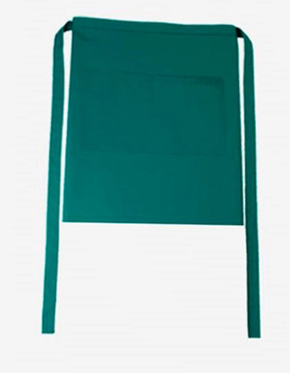 Bistro Apron Roma Bag 50 x 78 cm zum Besticken und Bedrucken in der Farbe Evergreen mit Ihren Logo, Schriftzug oder Motiv.