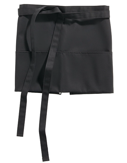 Bistro Apron Roma Classic Bag Mini zum Besticken und Bedrucken in der Farbe Black mit Ihren Logo, Schriftzug oder Motiv.