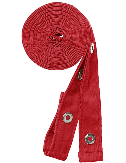 Pizzone Classic Strap Set zum Besticken und Bedrucken in der Farbe Red mit Ihren Logo, Schriftzug oder Motiv.