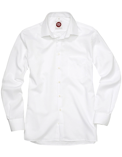 Men´s Shirt Altino zum Besticken und Bedrucken in der Farbe White mit Ihren Logo, Schriftzug oder Motiv.
