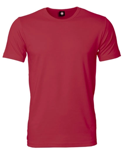 Men´s Short Sleeve T-Shirt Taranto zum Besticken und Bedrucken in der Farbe Aperol mit Ihren Logo, Schriftzug oder Motiv.