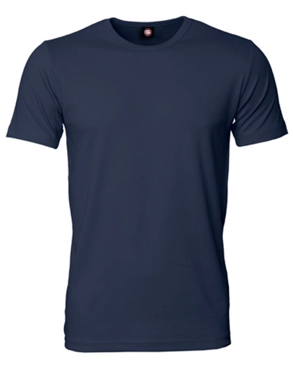 Men´s Short Sleeve T-Shirt Taranto zum Besticken und Bedrucken in der Farbe Navy mit Ihren Logo, Schriftzug oder Motiv.