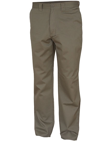 Classic Khaki Pants zum Besticken und Bedrucken in der Farbe Khaki mit Ihren Logo, Schriftzug oder Motiv.