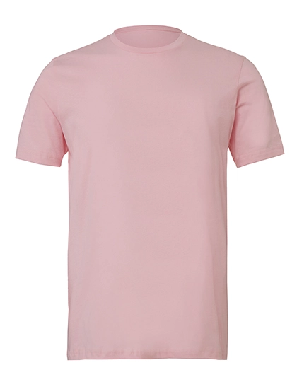 Unisex Jersey Short Sleeve Tee zum Besticken und Bedrucken in der Farbe Soft Pink mit Ihren Logo, Schriftzug oder Motiv.