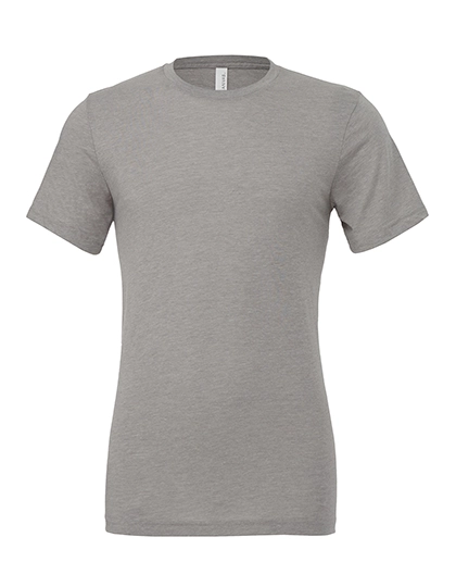 Unisex Triblend Crew Neck T-Shirt zum Besticken und Bedrucken in der Farbe Athletic Grey Triblend (Heather) mit Ihren Logo, Schriftzug oder Motiv.