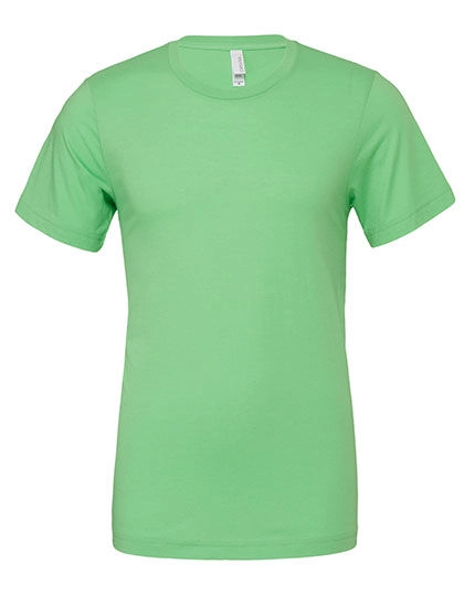 Unisex Poly-Cotton Short Sleeve Tee zum Besticken und Bedrucken in der Farbe Neon Green mit Ihren Logo, Schriftzug oder Motiv.