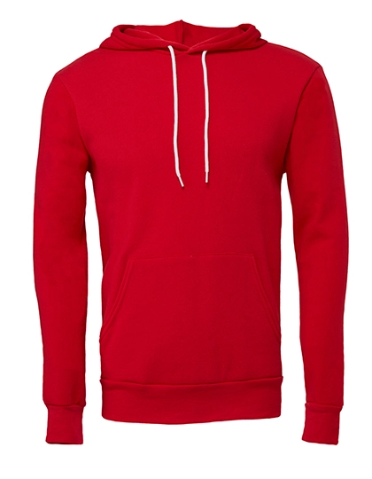 Unisex Poly-Cotton Fleece Pullover Hoodie zum Besticken und Bedrucken in der Farbe Red mit Ihren Logo, Schriftzug oder Motiv.
