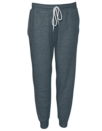 Unisex Jogger Sweatpants zum Besticken und Bedrucken in der Farbe Heather Slate mit Ihren Logo, Schriftzug oder Motiv.